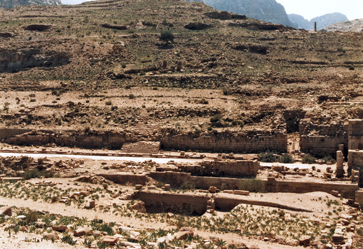 Vorschaubild Großer Tempel, Propyläentreppe gen Süden